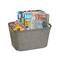 Household Essentials Storage Bin with Wood Handles